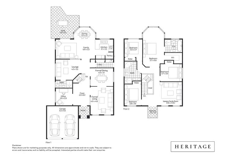 Floorplan of Homely house listing, 44 Roper Road, Blue Haven NSW 2262