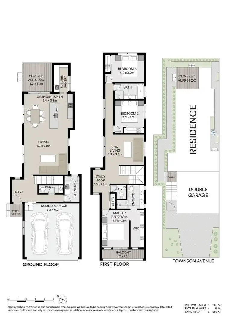 Floorplan of Homely house listing, 2/155 Townson Avenue, Palm Beach QLD 4221
