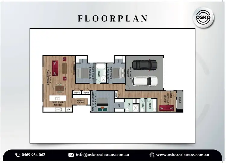 Floorplan of Homely house listing, 5 Hopbush Street, Lara VIC 3212