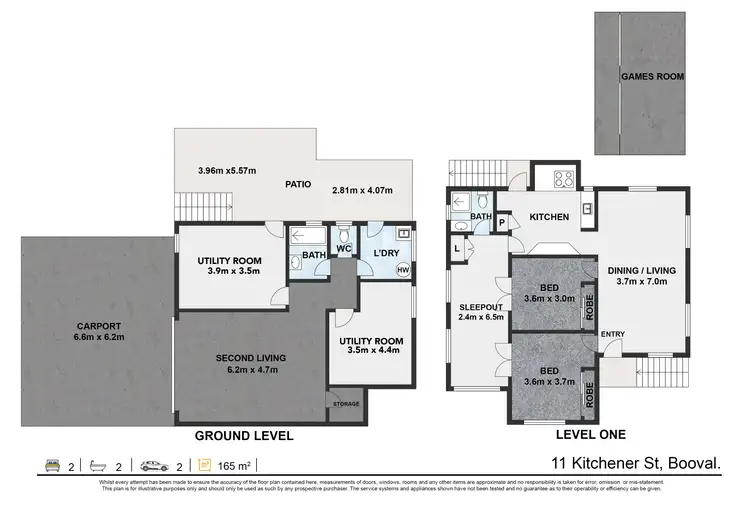 Floorplan of Homely house listing, 11 Kitchener Street, Booval QLD 4304