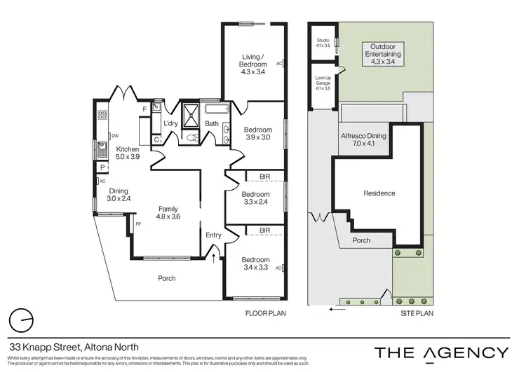 Floorplan of Homely house listing, 33 Knapp Street, Altona North VIC 3025
