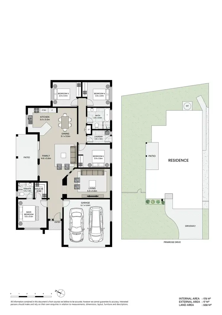 Floorplan of Homely house listing, 42 Primrose Drive, Hamlyn Terrace NSW 2259