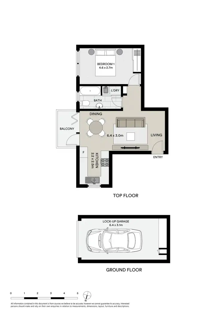Floorplan of Homely apartment listing, 13/21 Ewos Parade, Cronulla NSW 2230