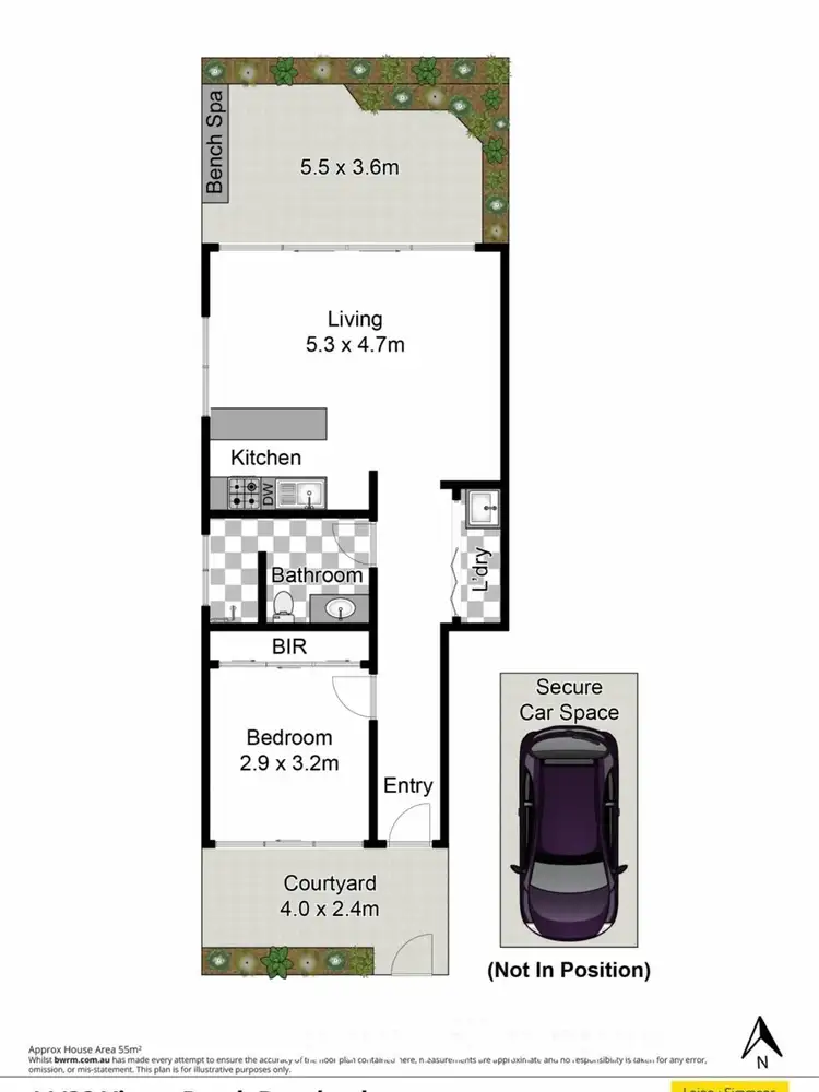 Floorplan of Homely unit listing, 11/22 Victor Road, Brookvale NSW 2100