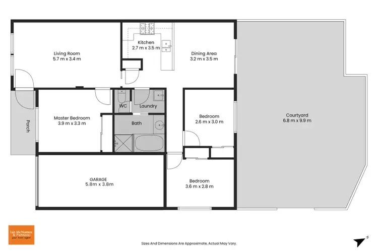 Floorplan of Homely townhouse listing, 5/9 Chipperfield Circuit, Gordon ACT 2906