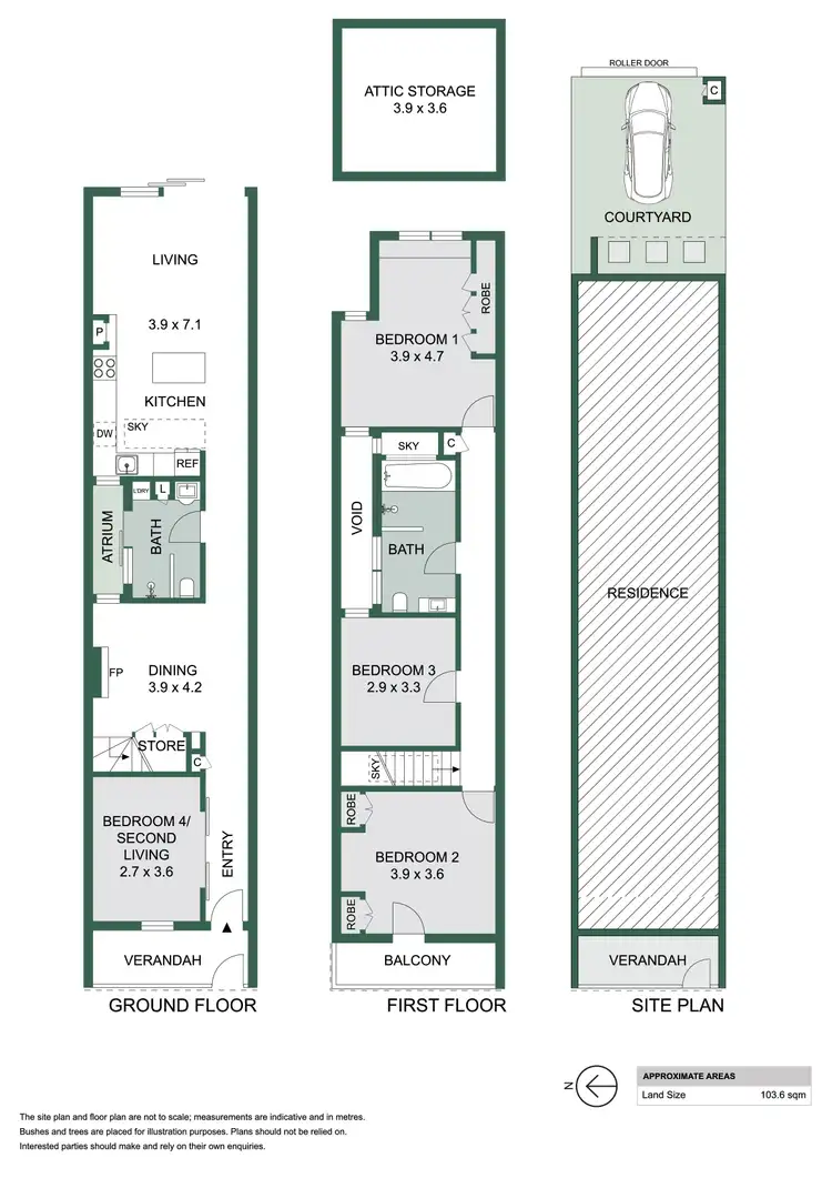 Floorplan of Homely house listing, 12 Ruthven Street, Bondi Junction NSW 2022