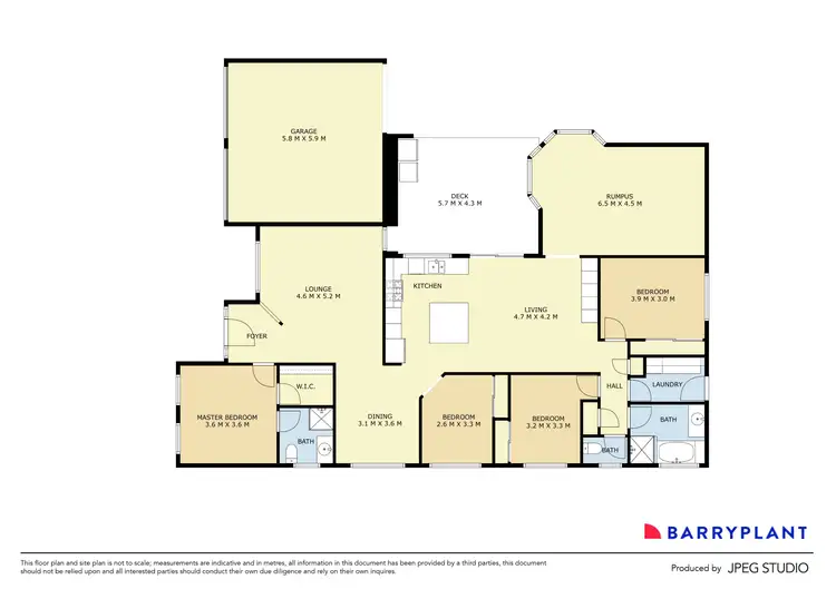 Floorplan of Homely house listing, 15 Sunrise Drive, Hillside VIC 3037