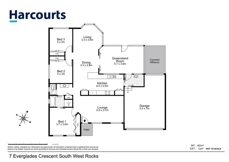Floorplan of Homely house listing, 7 Everglades Place, South West Rocks NSW 2431