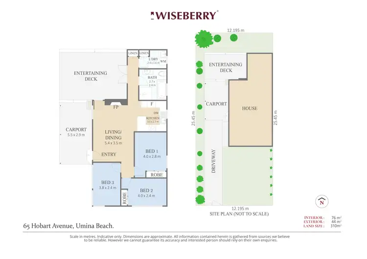 Floorplan of Homely house listing, 65 Hobart Avenue, Umina Beach NSW 2257