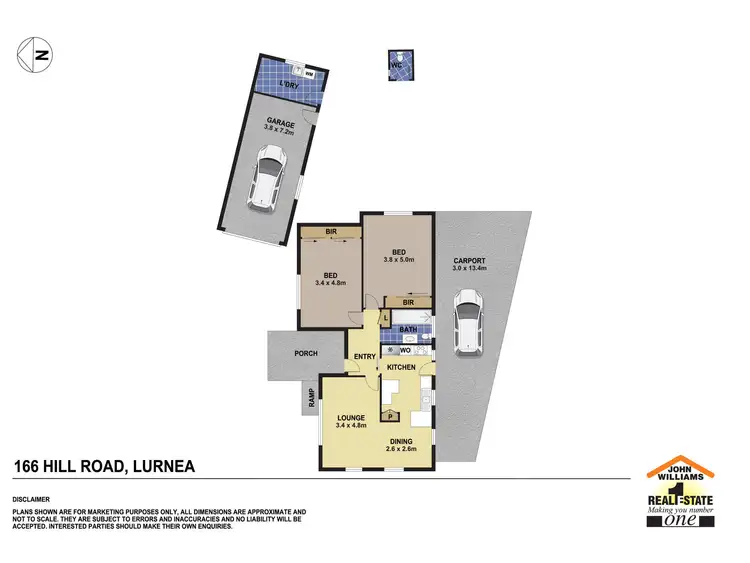 Floorplan of Homely house listing, 166 Hill Road, Lurnea NSW 2170