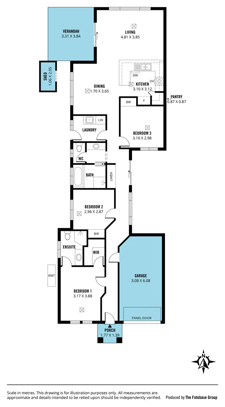 Floorplan of Homely house listing, 1A Brigalow Avenue, Seacombe Gardens SA 5047