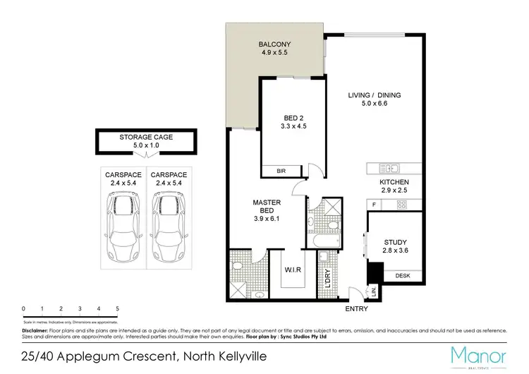 Floorplan of Homely apartment listing, 25/40 Applegum Crescent, North Kellyville NSW 2155