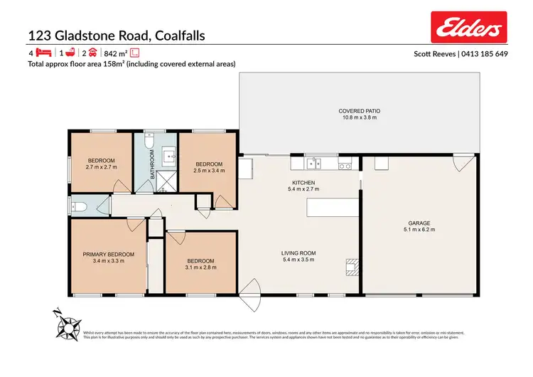 Floorplan of Homely house listing, 123 Gladstone Road, Coalfalls QLD 4305