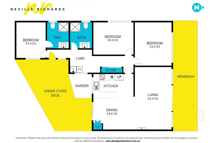 Floorplan of Homely house listing, 12 Jubilee Avenue, Indented Head VIC 3223