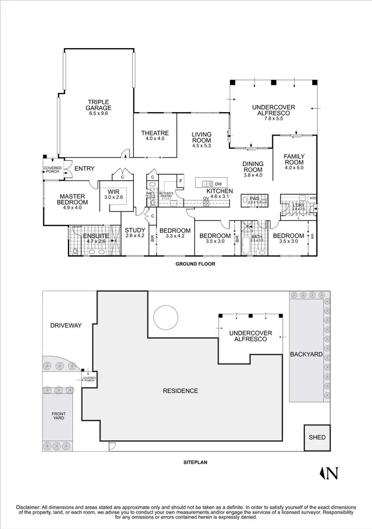 Floorplan of Homely house listing, 9 Kennedy Drive, Fraser Rise VIC 3336