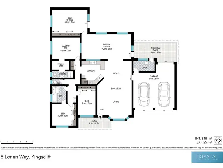Floorplan of Homely house listing, 8 Lorien Way, Kingscliff NSW 2487