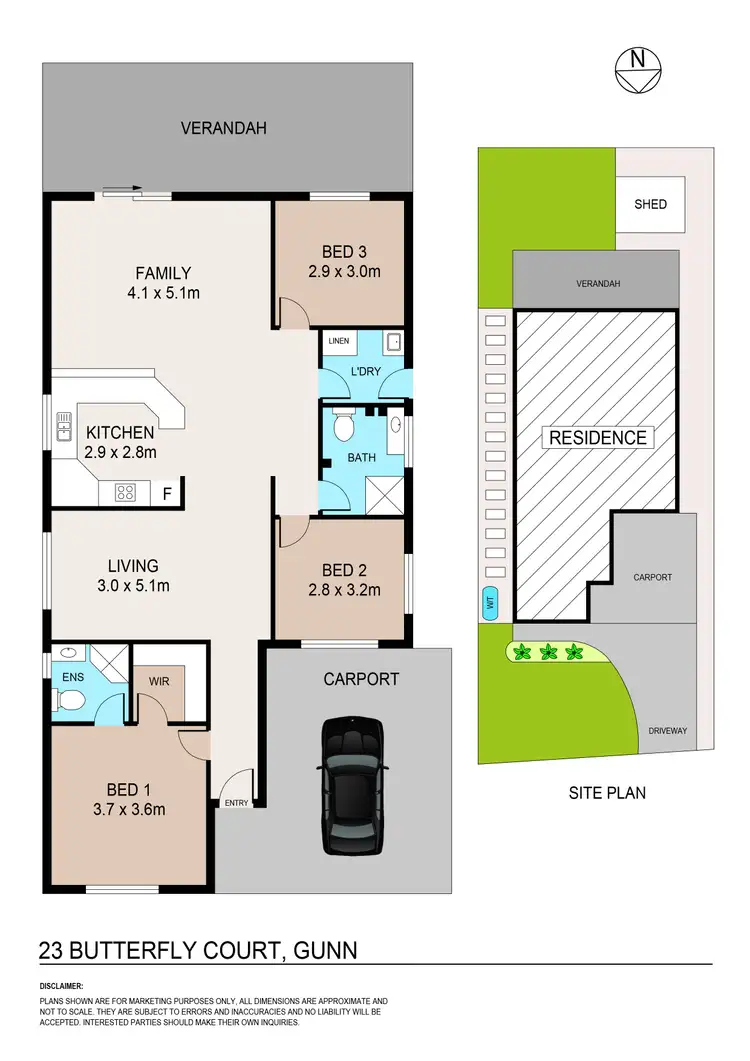Floorplan of Homely house listing, 23 Butterfly Court, Gunn NT 832