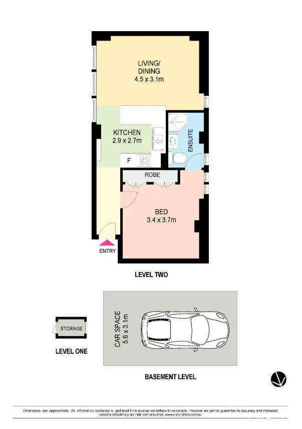 Floorplan of Homely apartment listing, 19-21 Billyard Avenue, Elizabeth Bay NSW 2011