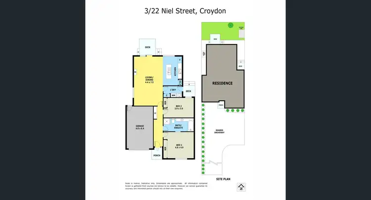 Floorplan of Homely unit listing, 3/22 Niel Street, Croydon VIC 3136