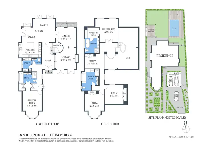 Floorplan of Homely house listing, 18 Milton Road, Turramurra NSW 2074