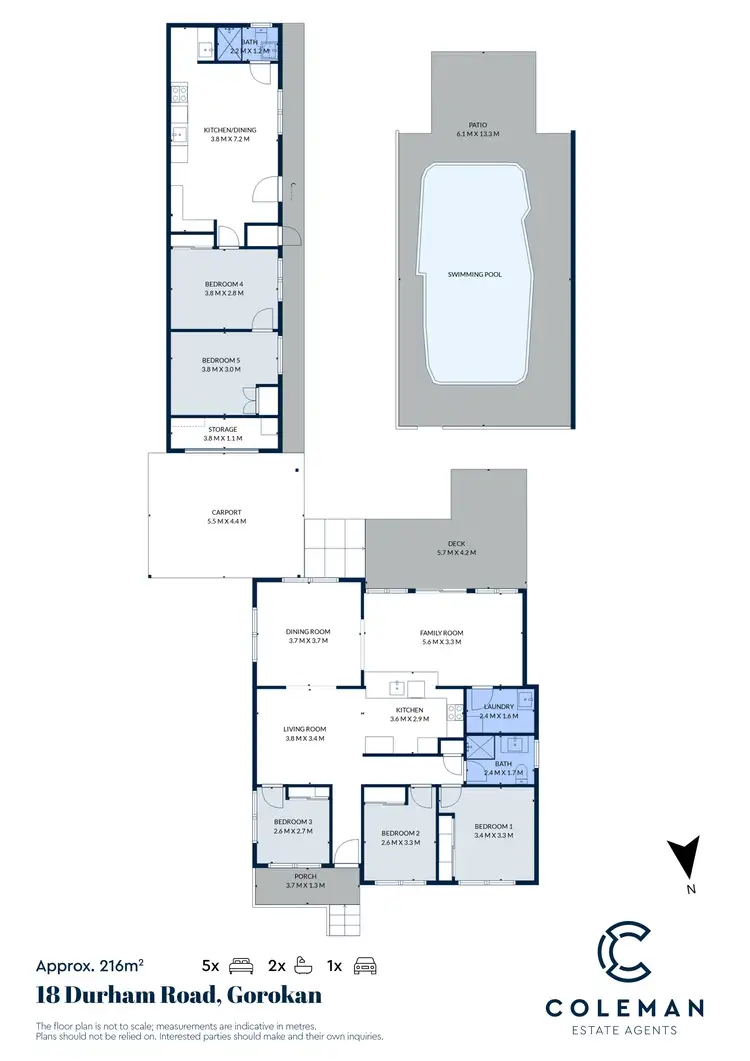Floorplan of Homely house listing, 18 Durham Road, Gorokan NSW 2263