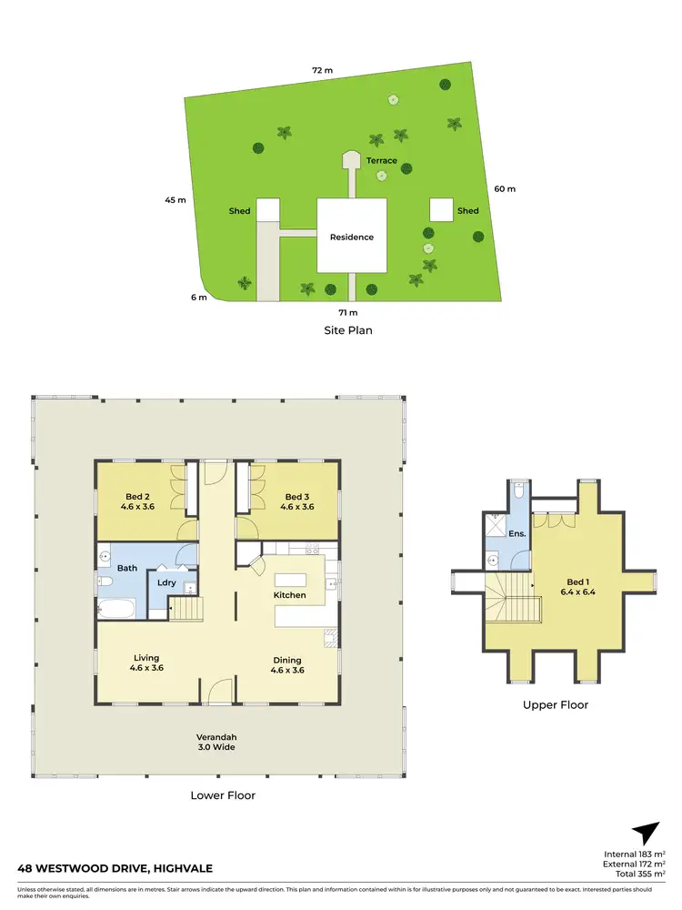 Floorplan of Homely house listing, 48 Westwood Drive, Highvale QLD 4520