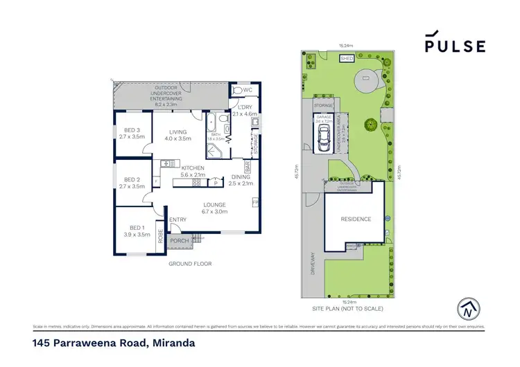 Floorplan of Homely house listing, 145 Parraweena Road, Miranda NSW 2228