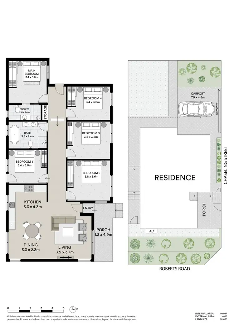 Floorplan of Homely house listing, 282 Roberts Road, Greenacre NSW 2190