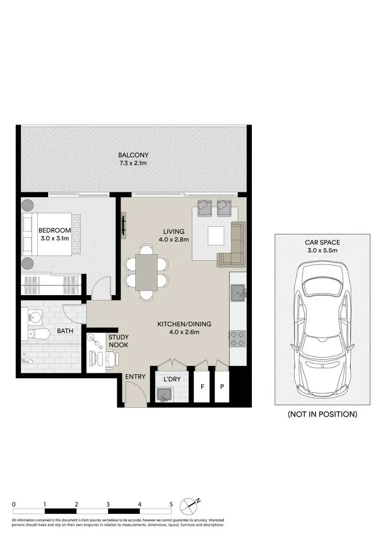 Floorplan of Homely apartment listing, 133/2 Morton Street, Parramatta NSW 2150