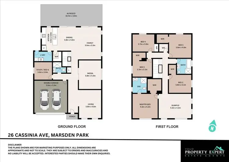 Floorplan of Homely house listing, 26 Cassinia Avenue, Marsden Park NSW 2765