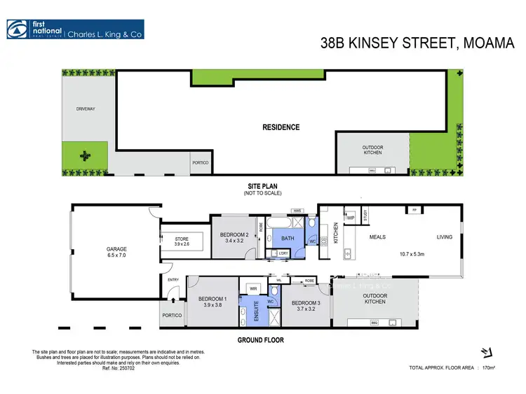 Floorplan of Homely house listing, 38B Kinsey Street, Moama NSW 2731