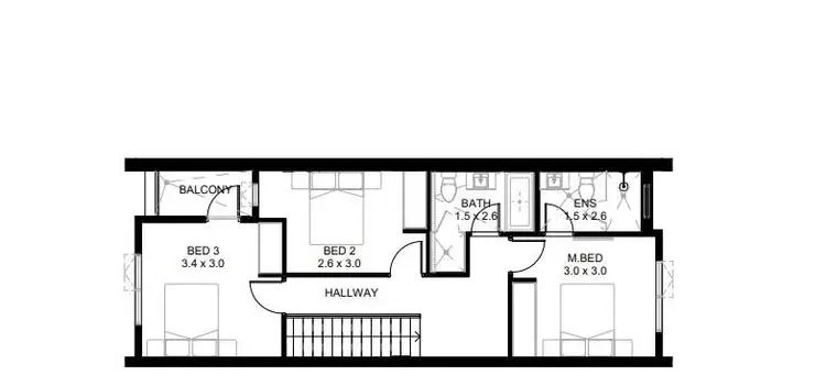 Floorplan of Homely house listing, Address available on request