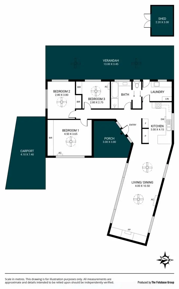 Floorplan of Homely house listing, 4 Sylvan Way, Glenalta SA 5052