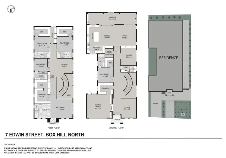 Floorplan of Homely house listing, 7 Edwin Street, Box Hill North VIC 3129