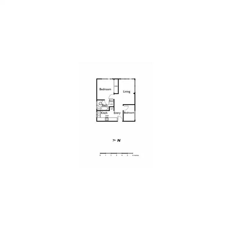 Floorplan of Homely apartment listing, 1/186 Beach Road, Mordialloc VIC 3195
