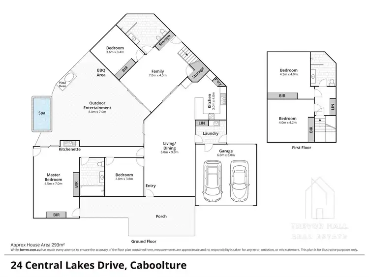 Floorplan of Homely house listing, 24 Central Lakes Drive, Caboolture QLD 4510