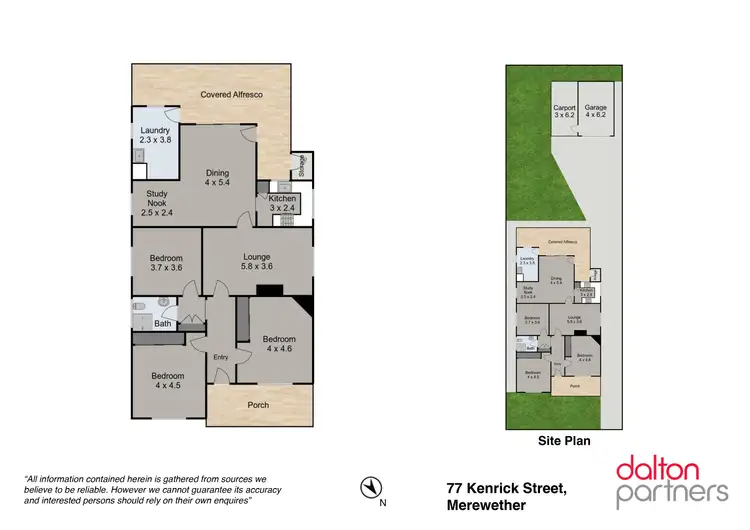 Floorplan of Homely house listing, 77 Kenrick Street, Merewether NSW 2291