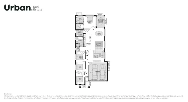 Floorplan of Homely house listing, Lot 811 McClymont Drive, Catherine Field NSW 2557