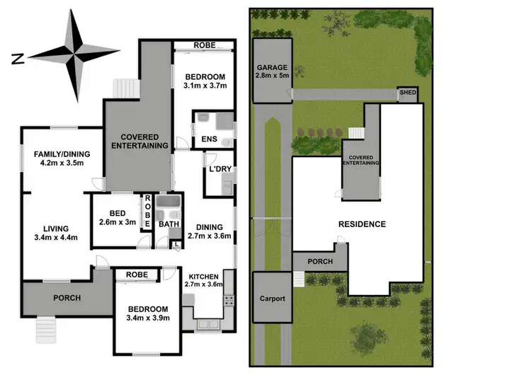 Floorplan of Homely house listing, 21 Andrews Avenue, Toongabbie NSW 2146