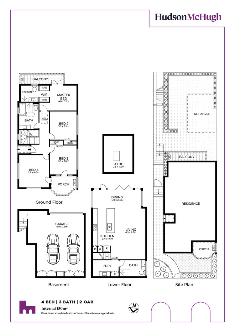 Floorplan of Homely house listing, 85B Wigram Road, Glebe NSW 2037