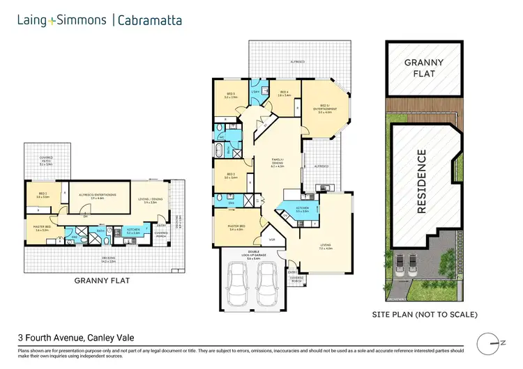 Floorplan of Homely house listing, 3 Fourth Avenue, Canley Vale NSW 2166