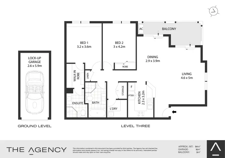 Floorplan of Homely apartment listing, 6/5 Williams Parade, Dulwich Hill NSW 2203
