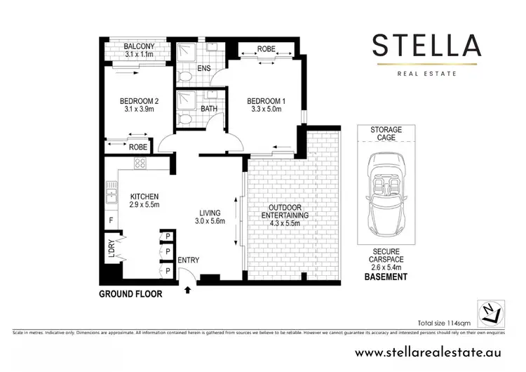 Floorplan of Homely apartment listing, 4/6-8 Hercules Street, Wollongong NSW 2500