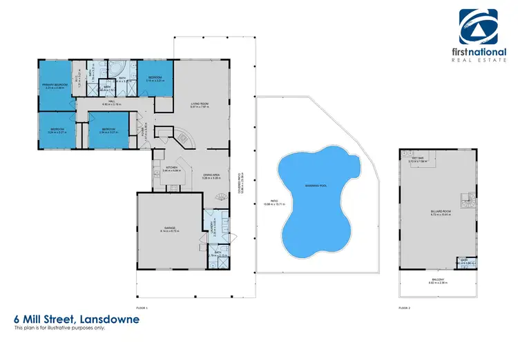 Floorplan of Homely rural property listing, 6 Mill Street, Lansdowne NSW 2430
