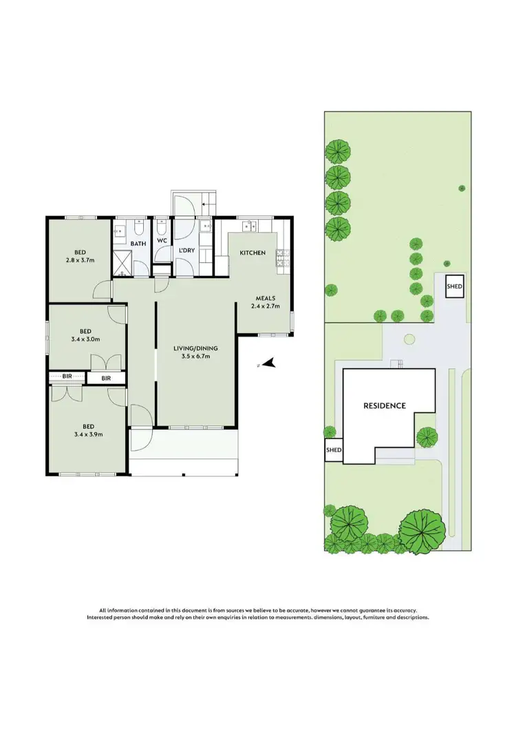 Floorplan of Homely house listing, 83 Scoresby Road, Bayswater VIC 3153