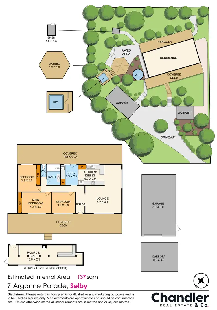 Floorplan of Homely house listing, 7 Argonne Parade, Selby VIC 3159