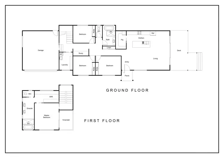 Floorplan of Homely house listing, 2 Maree Street, Freshwater QLD 4870