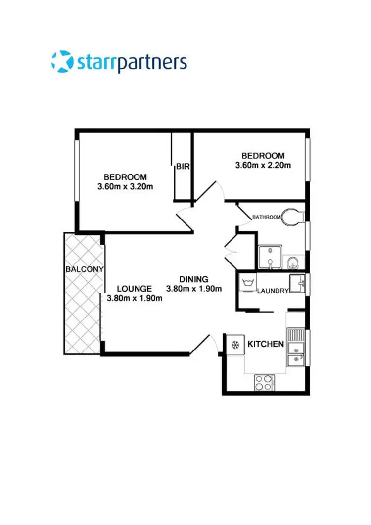 Floorplan of Homely unit listing, 8/22 Speed Street, Liverpool NSW 2170