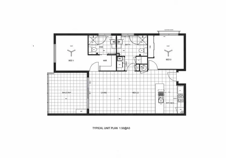 Floorplan of Homely apartment listing, Address available on request