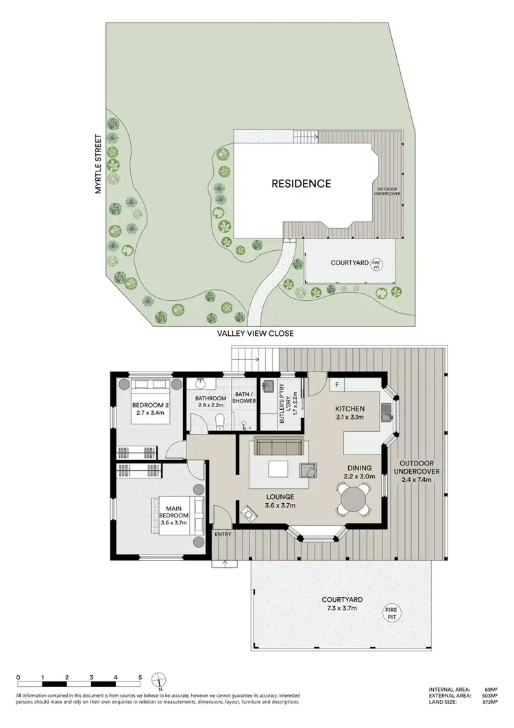 Floorplan of Homely house listing, 33 Myrtle Street, Milton NSW 2538